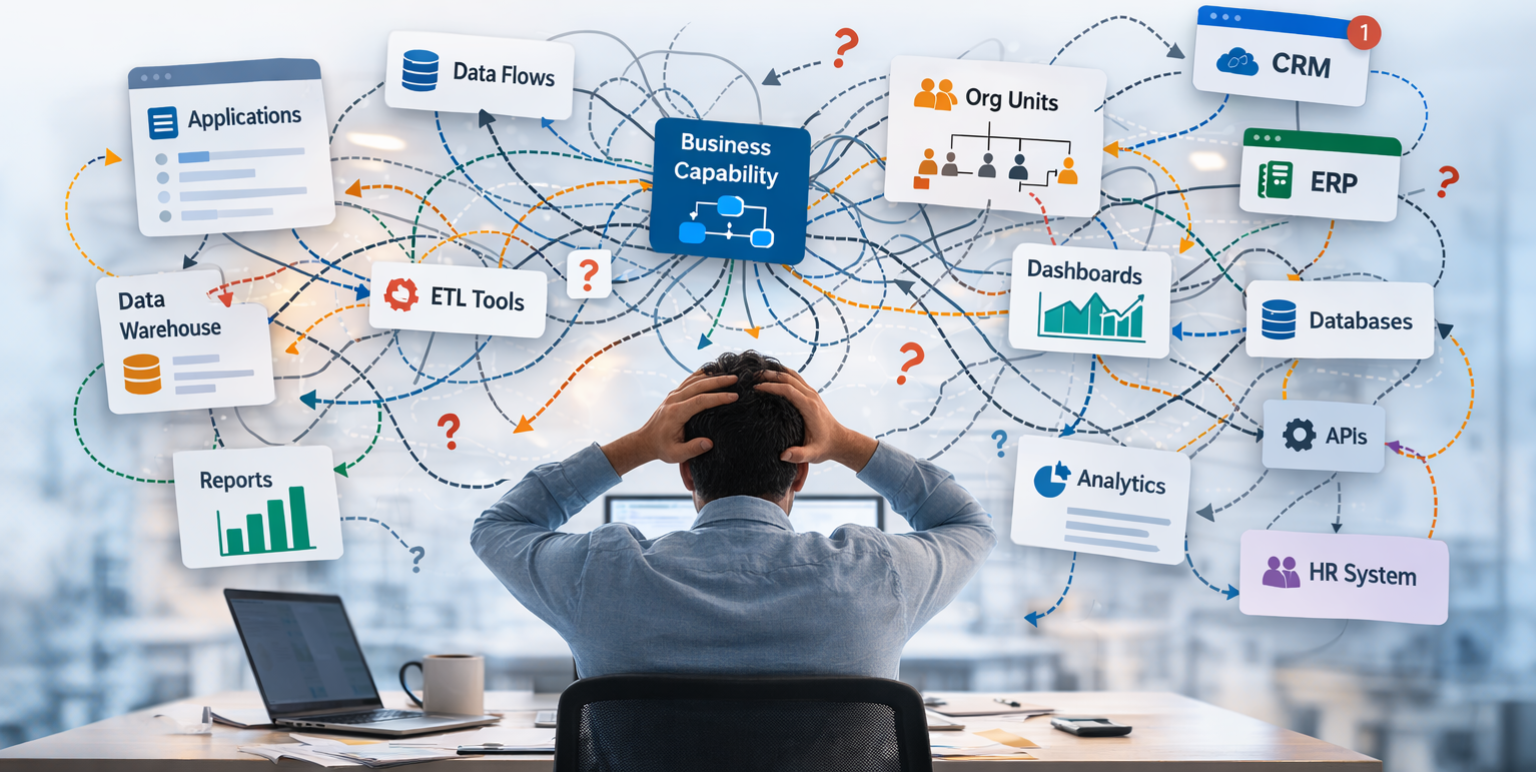 Scattered architecture data